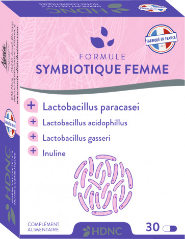 Formule symbiotique femme 30 unités - flore vaginale - H.D.N.C