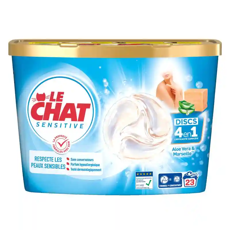 Lessive 4en1 aloe & savon de marseille Le Chat