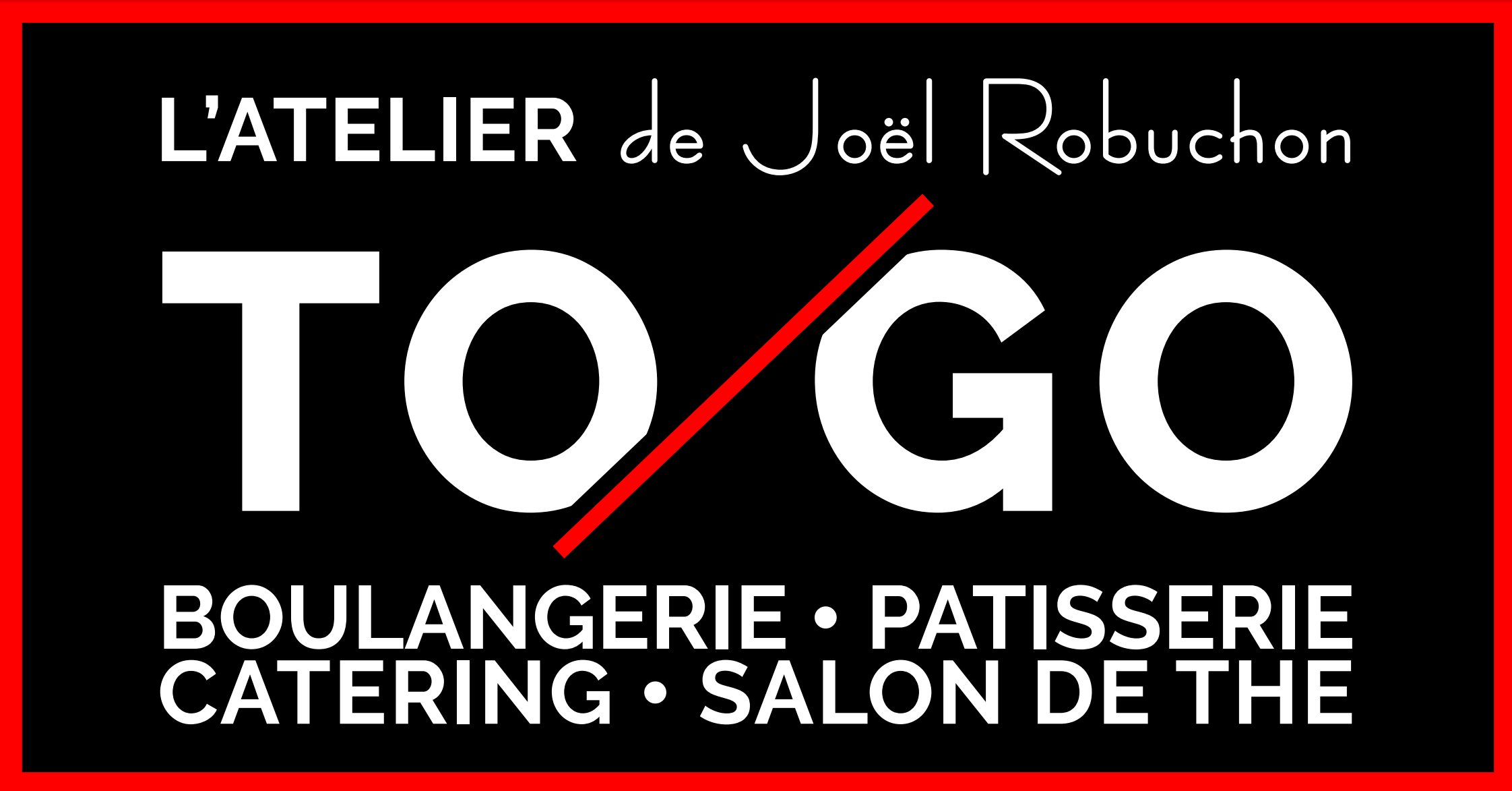 restaurant To go L'Atelier de Joël Robuchon St Barthélemy